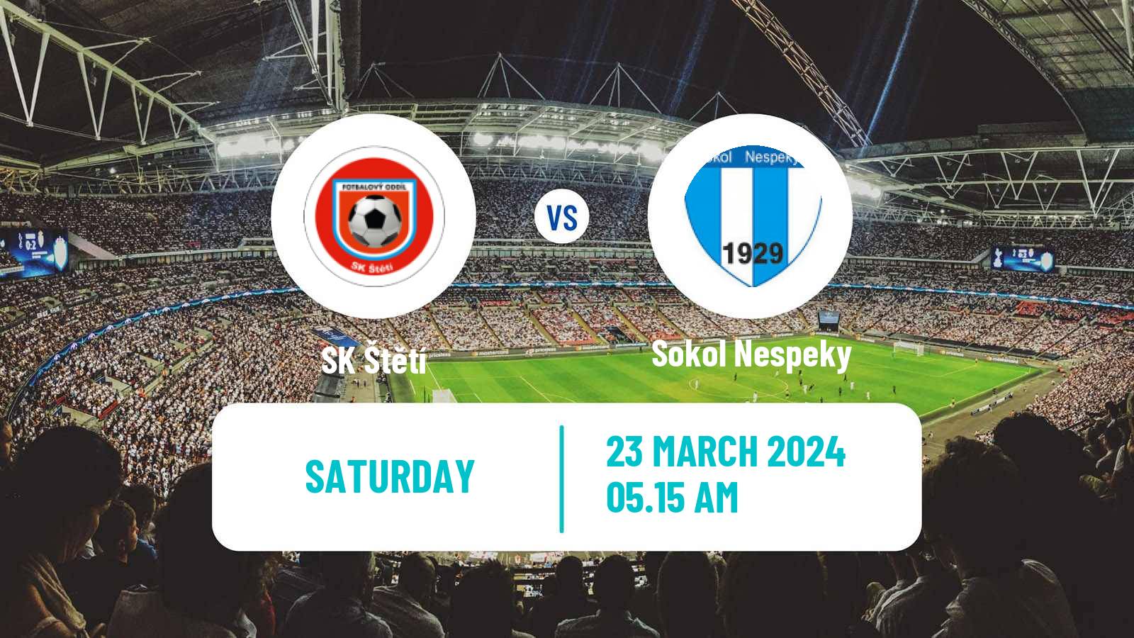 Soccer Czech Division B Štětí - Sokol Nespeky