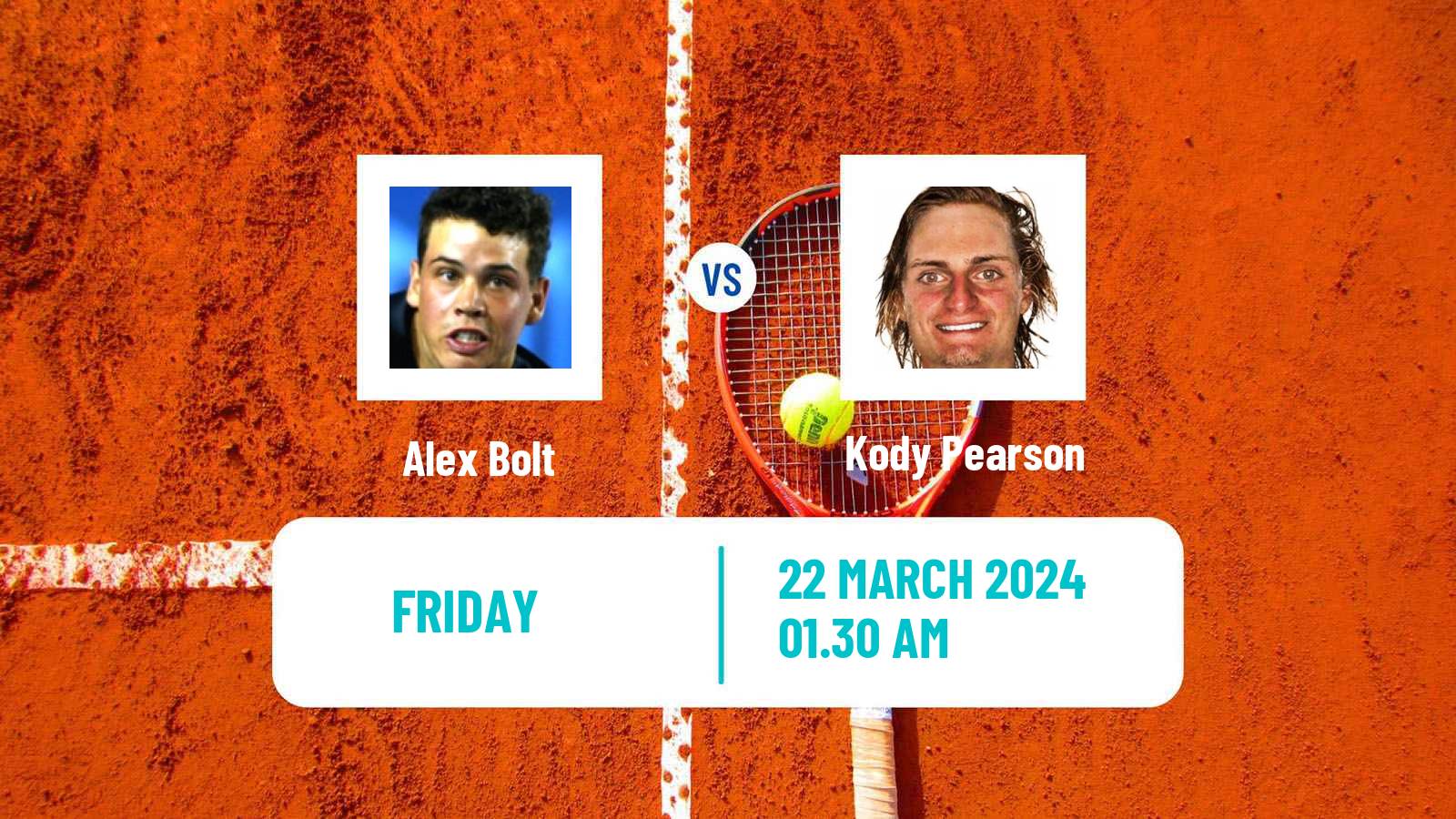 Tennis ITF M25 Swan Hill Men Alex Bolt - Kody Pearson