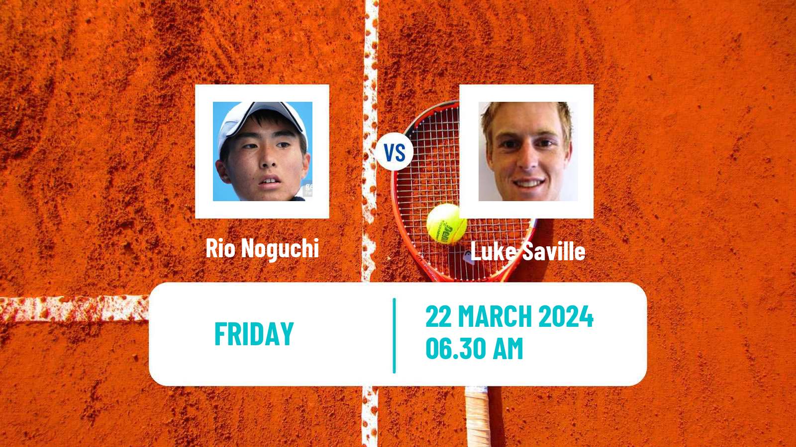 Tennis ITF M25 Swan Hill Men Rio Noguchi - Luke Saville