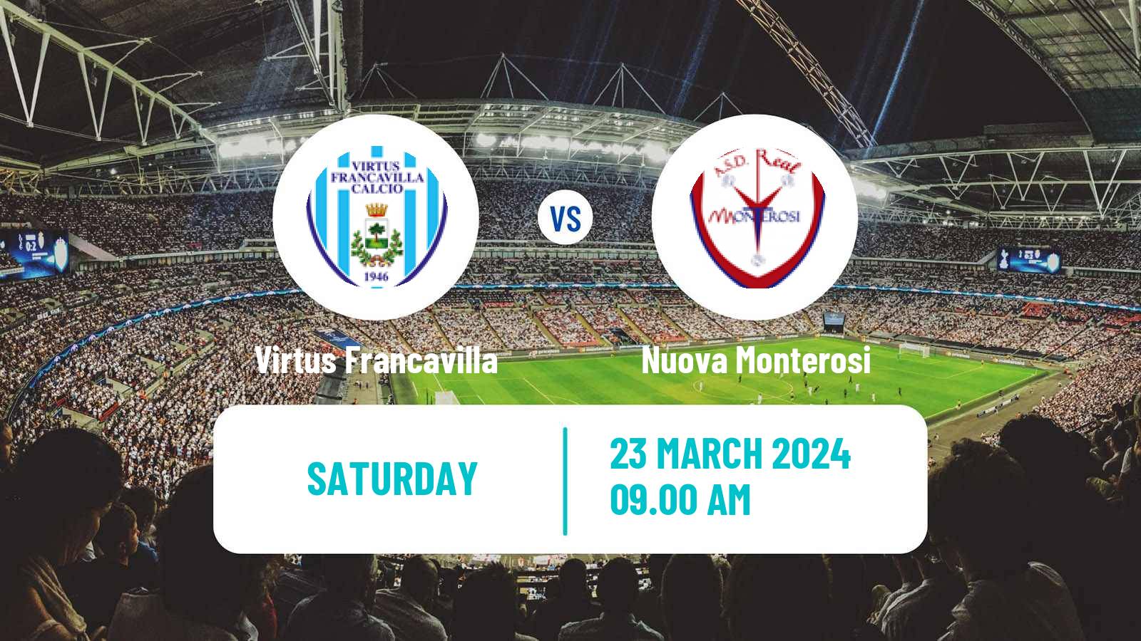 Soccer Italian Serie C Group C Virtus Francavilla - Nuova Monterosi