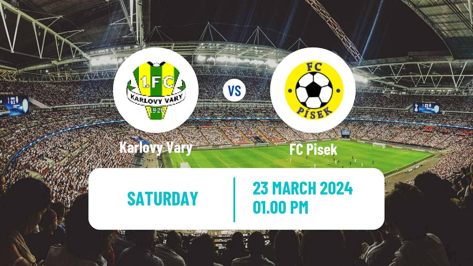 Soccer Czech CFL Group A Slavia Karlovy Vary - Pisek