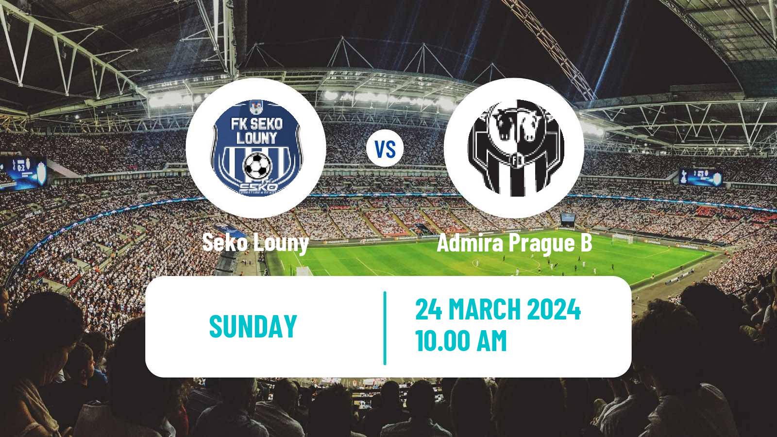 Soccer Czech Division B Seko Louny - Admira Prague B
