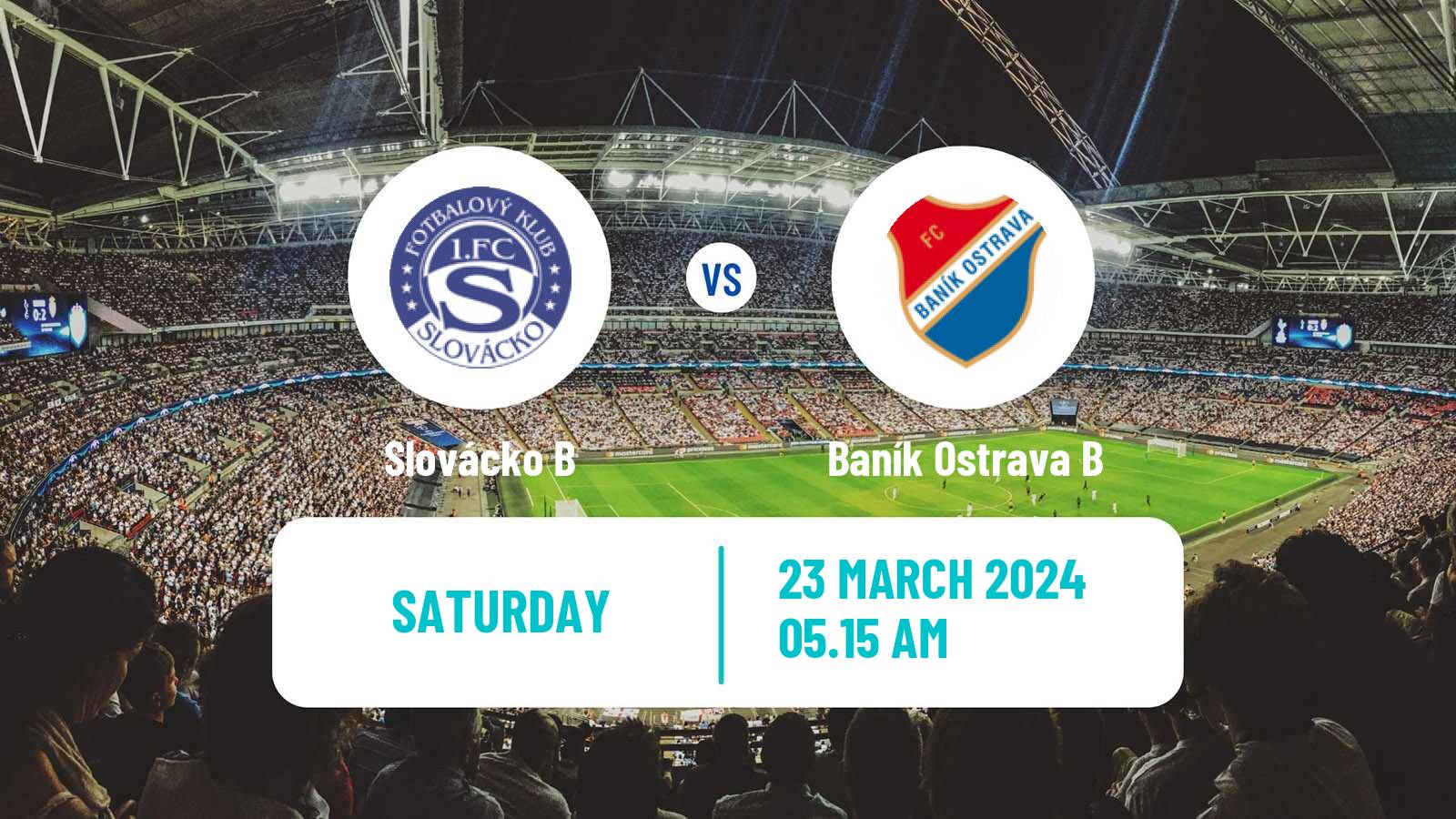 Soccer Czech MSFL Slovácko B - Baník Ostrava B