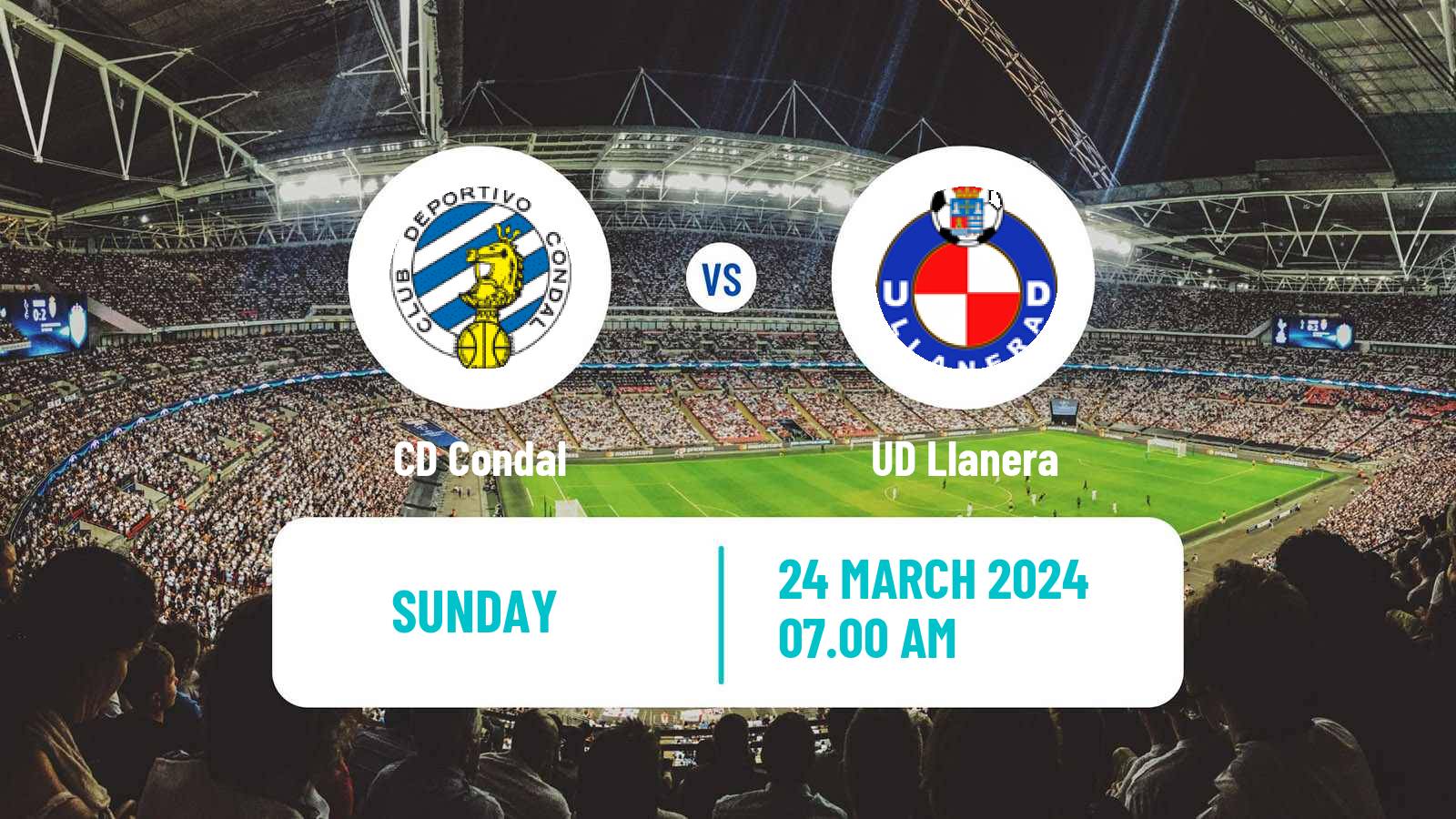 Soccer Spanish Tercera RFEF - Group 2 Condal - Llanera