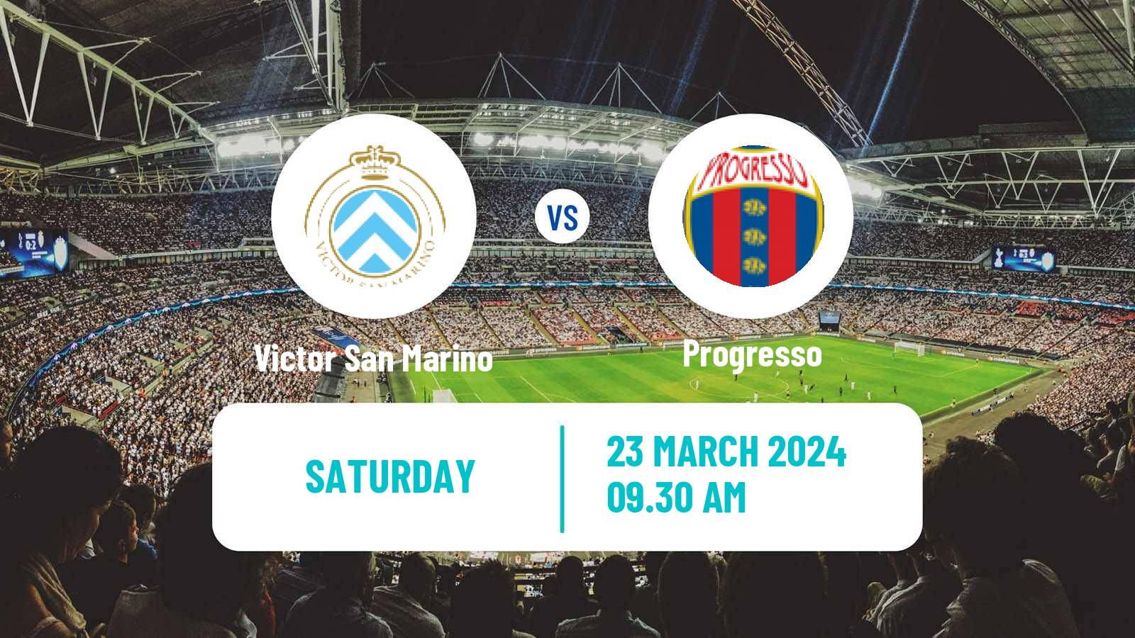 Soccer Italian Serie D - Group D Victor San Marino - Progresso