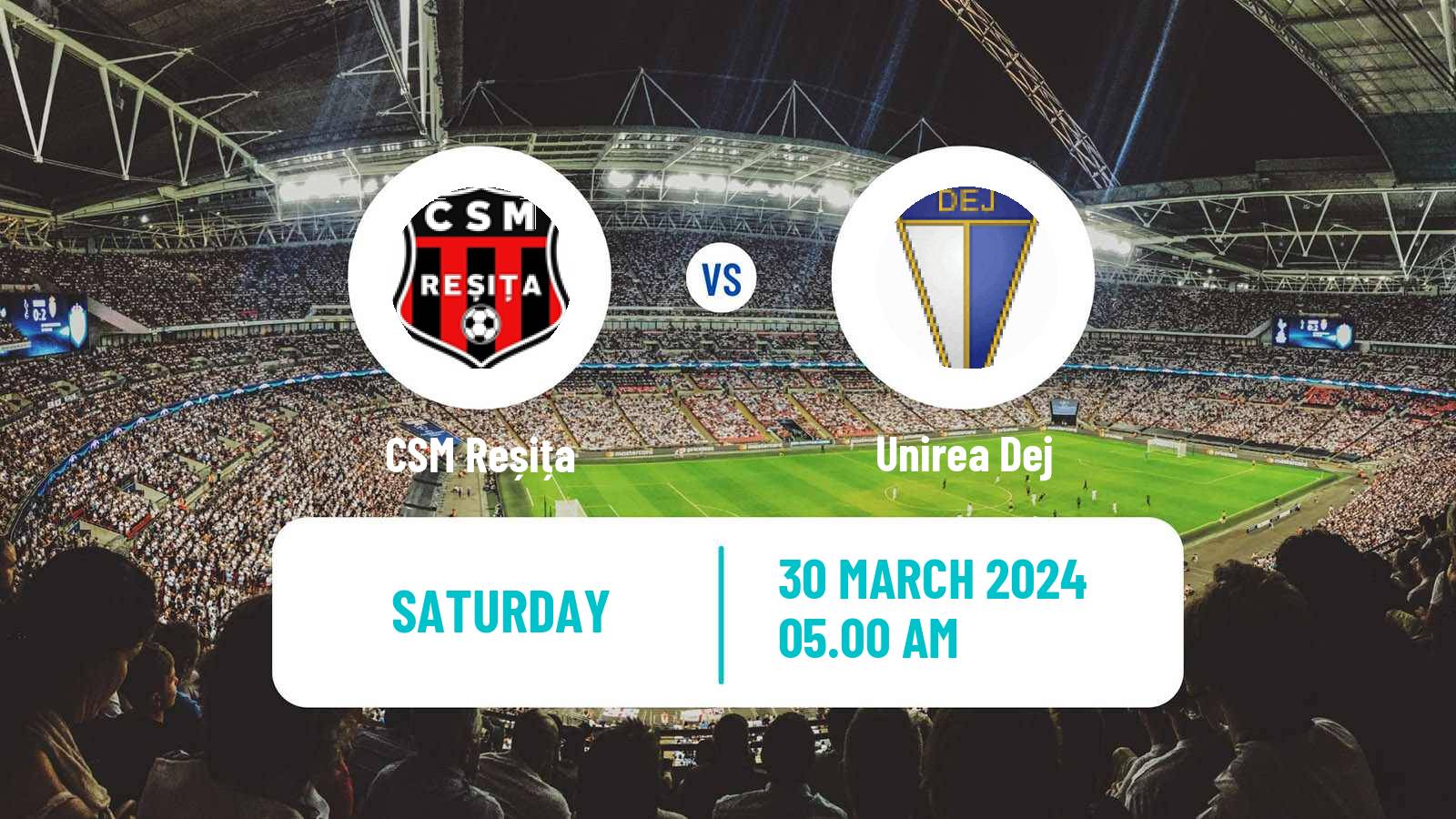 Soccer Romanian Division 2 Reșița - Unirea Dej