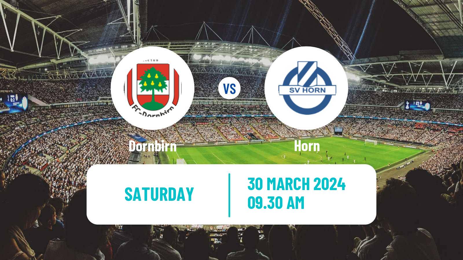Soccer Austrian 2 Liga Dornbirn - Horn