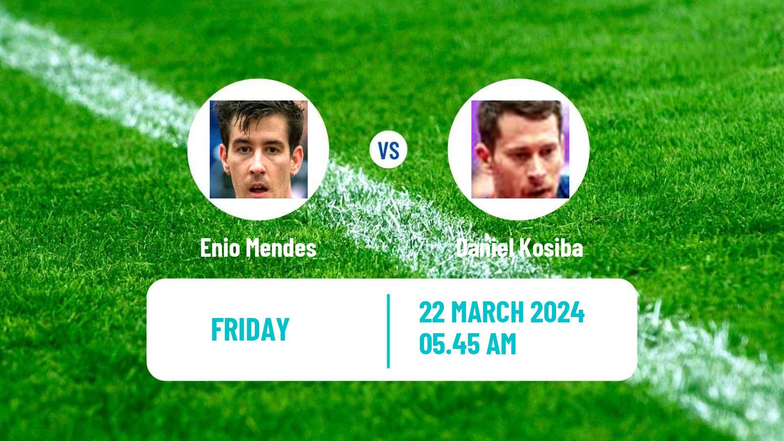 Table tennis Tt Star Series Men Enio Mendes - Daniel Kosiba