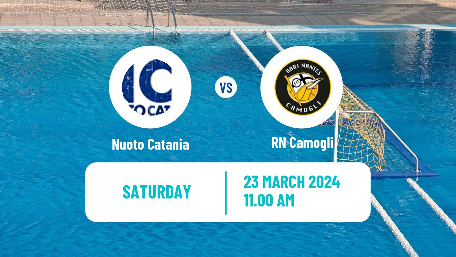 Water polo Italian A1 Water Polo Nuoto Catania - Camogli