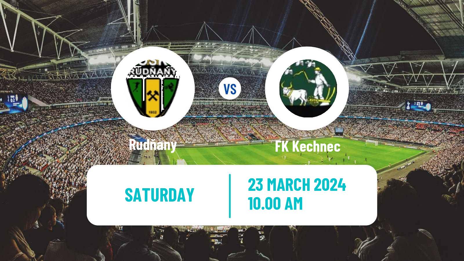 Soccer Slovak 4 Liga East Rudňany - Kechnec