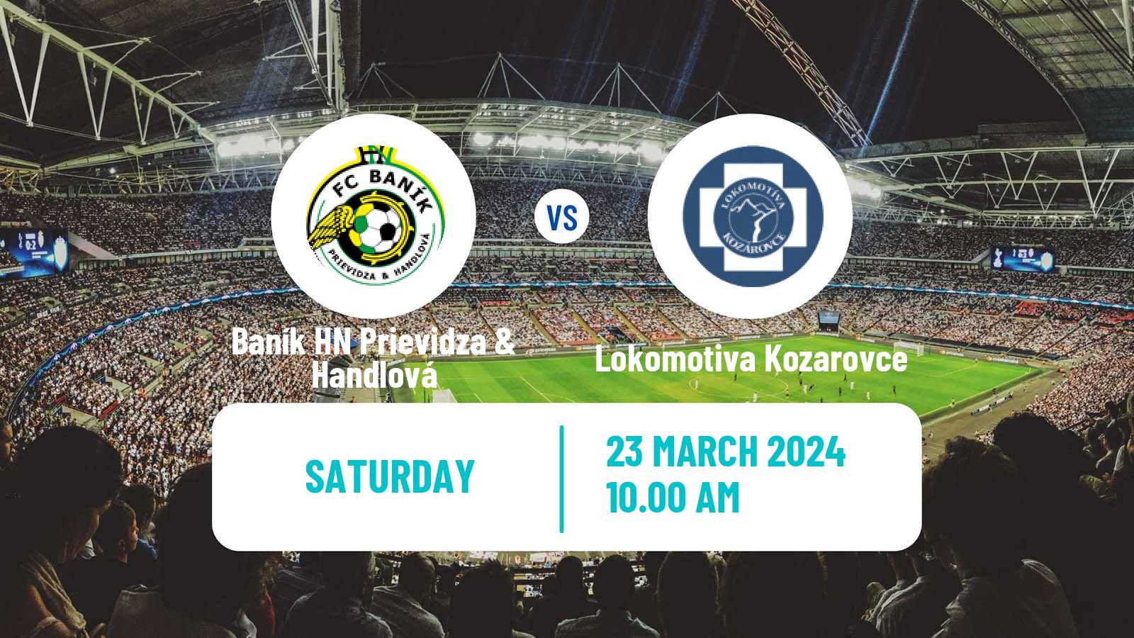 Soccer Slovak 4 Liga West Baník HN Prievidza & Handlová - Lokomotiva Kozarovce