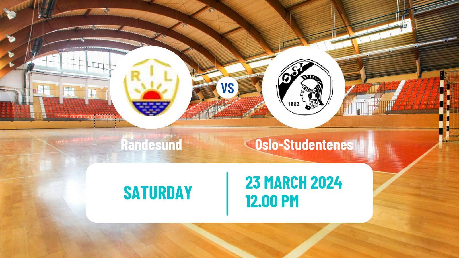 Handball Norwegian 1 Division Handball Randesund - Oslo-Studentenes