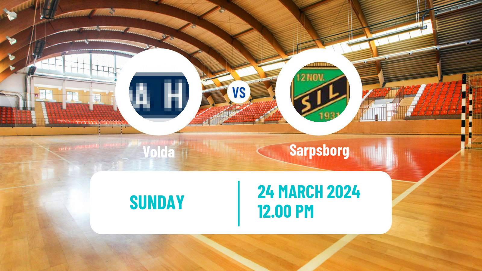 Handball Norwegian 1 Division Handball Women Volda - Sarpsborg