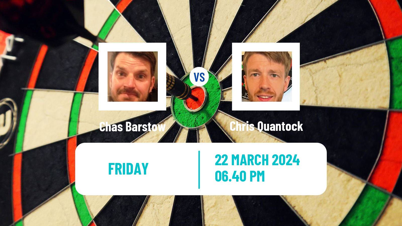 Darts Modus Super Series Chas Barstow - Chris Quantock