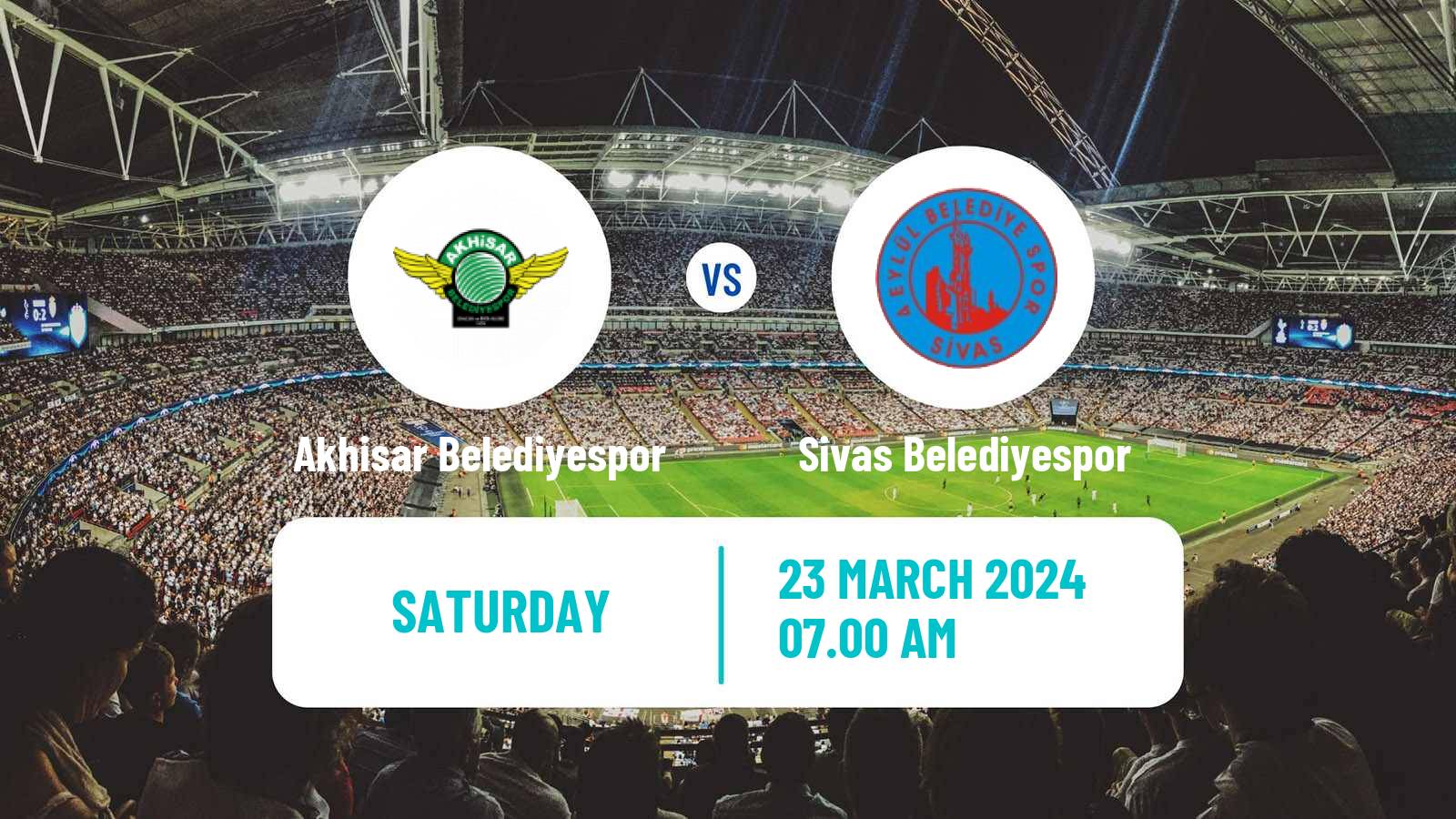 Soccer Turkish 3 Lig Group 3 Akhisar Belediyespor - Sivas Belediyespor