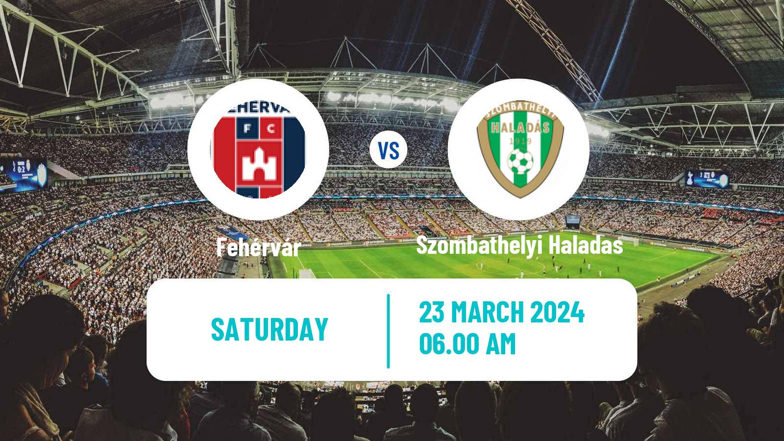 Football Hungarian NB I Women Fehérvár - Szombathelyi Haladas