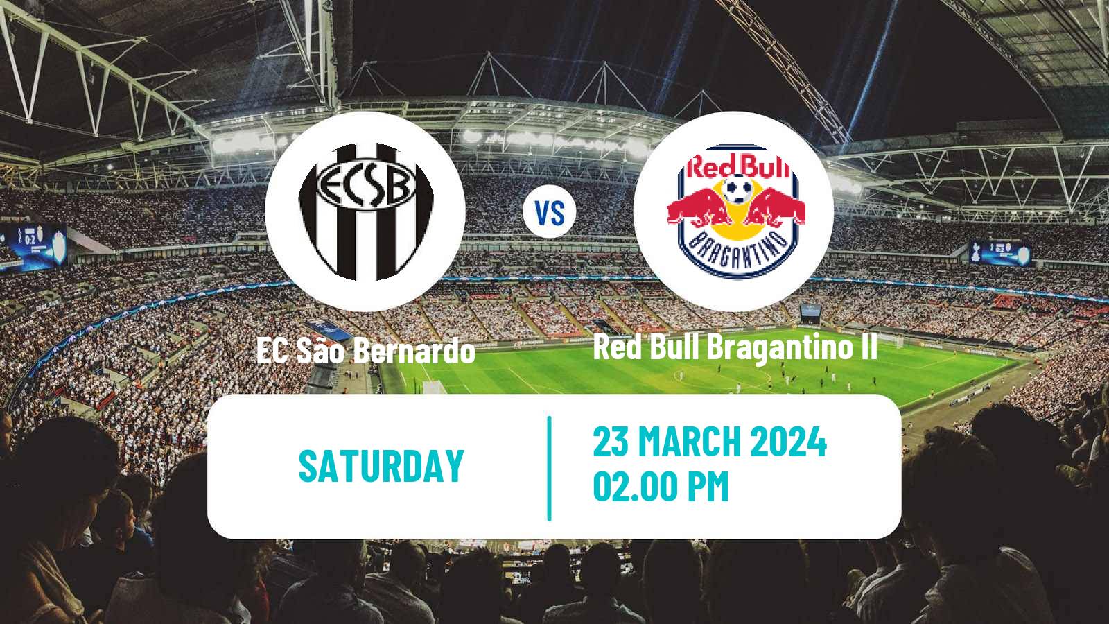 Soccer Brazilian Campeonato Paulista A3 EC São Bernardo - Red Bull Bragantino II