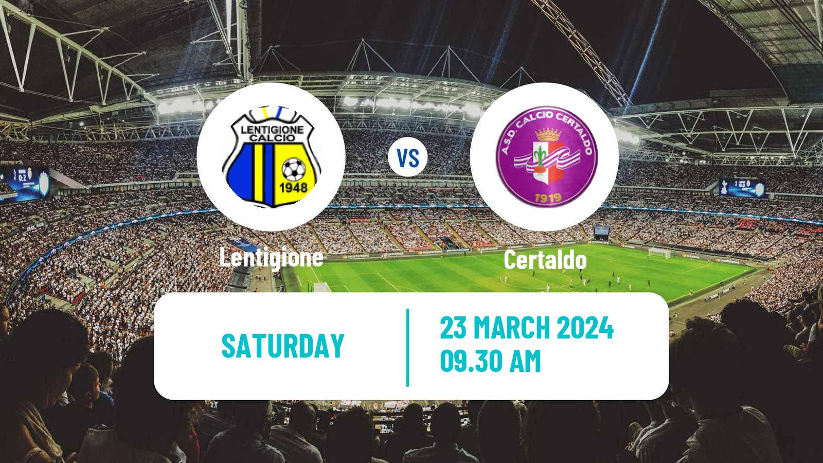 Soccer Italian Serie D - Group D Lentigione - Certaldo