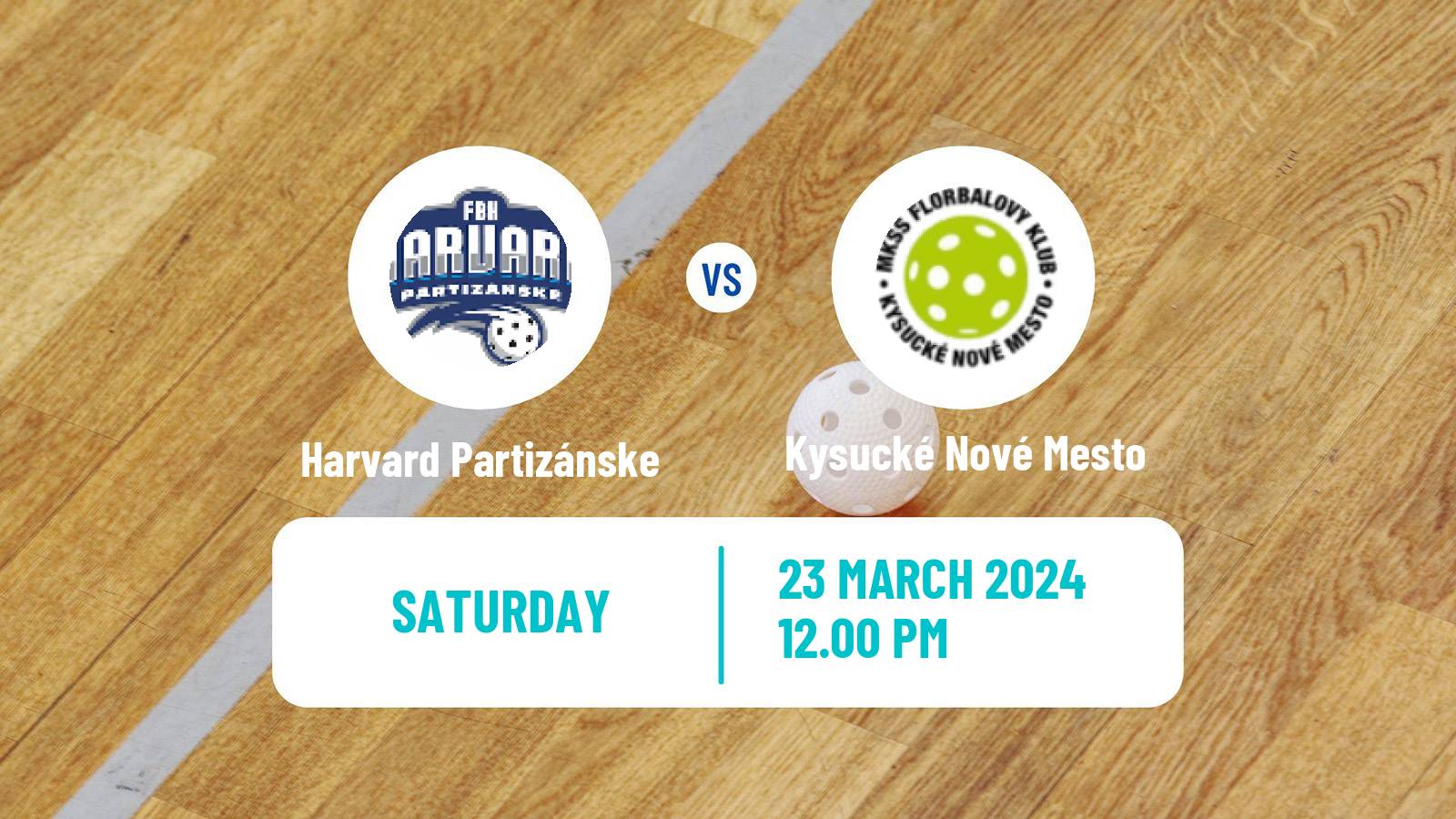 Floorball Slovak Extraliga Floorball Women Harvard Partizánske - Kysucké Nové Mesto
