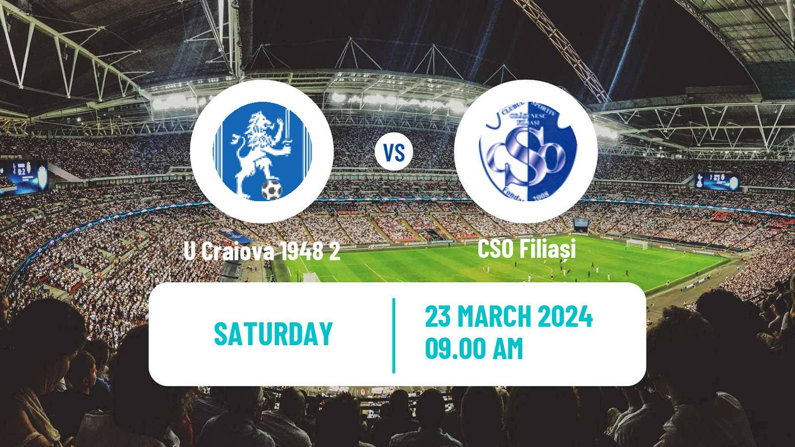 Soccer Romanian Liga 3 - Seria 7 U Craiova 1948 2 - Filiași
