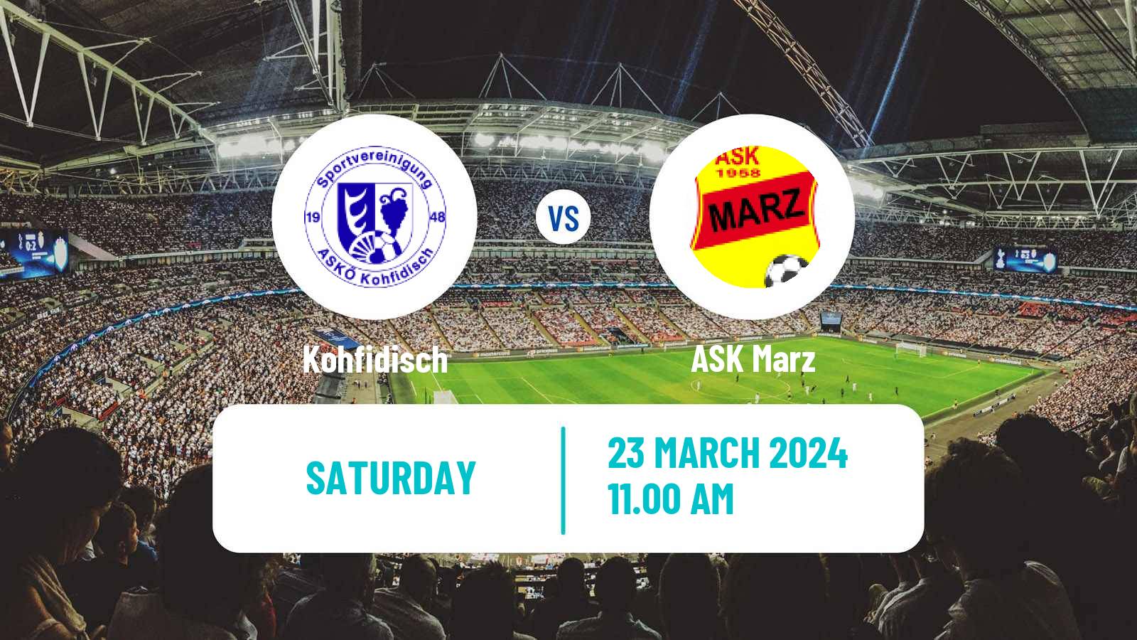 Soccer Austrian Landesliga Burgenland Kohfidisch - Marz