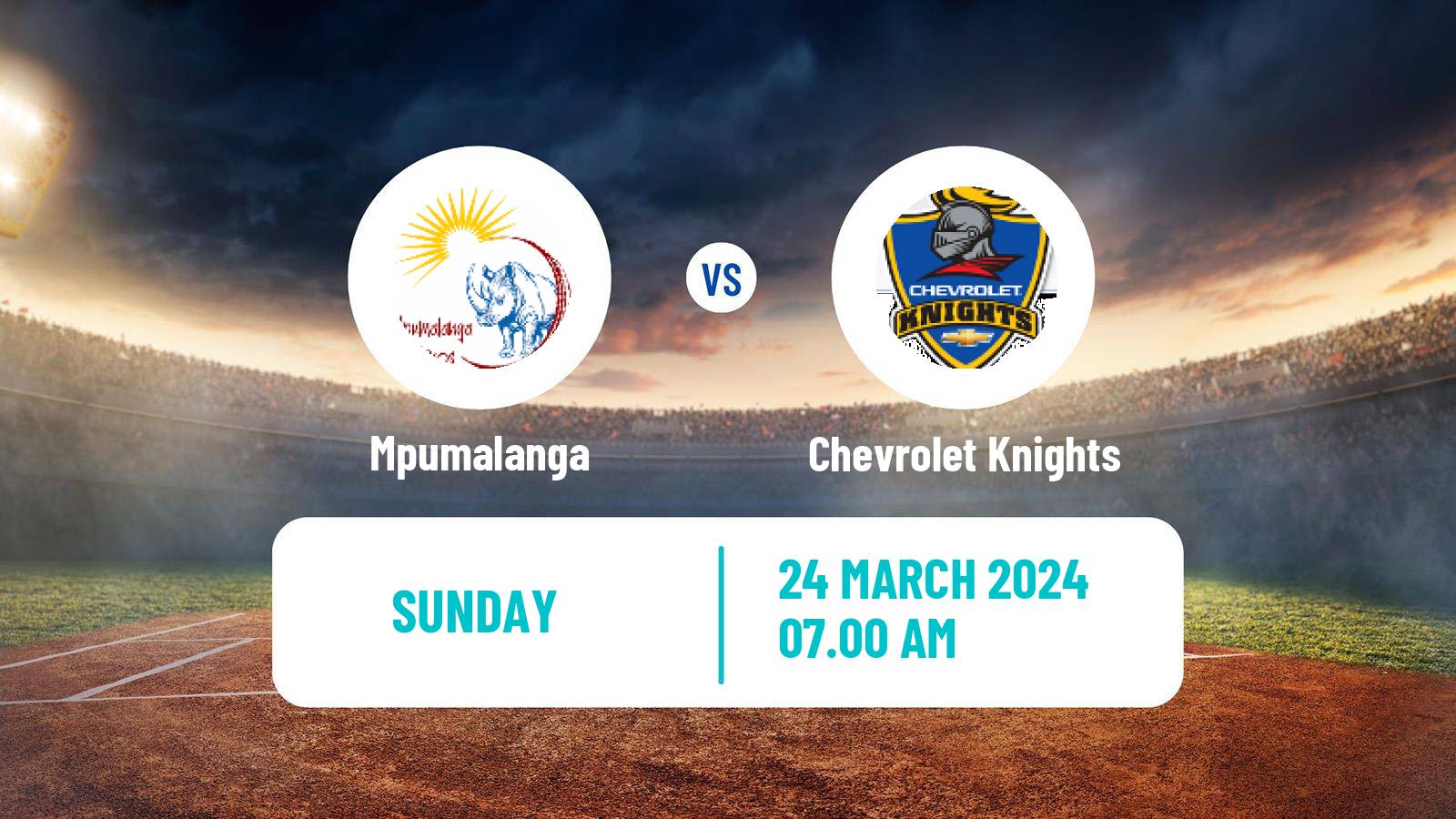 Cricket CSA Provincial T20 Cup Mpumalanga - Knights