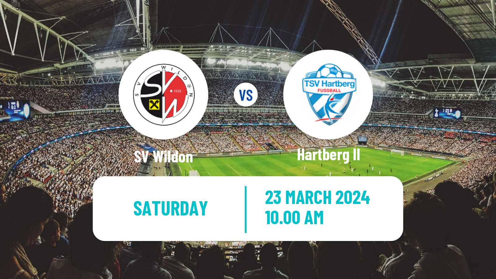 Soccer Austrian Landesliga Steiermark SV Wildon - Hartberg II