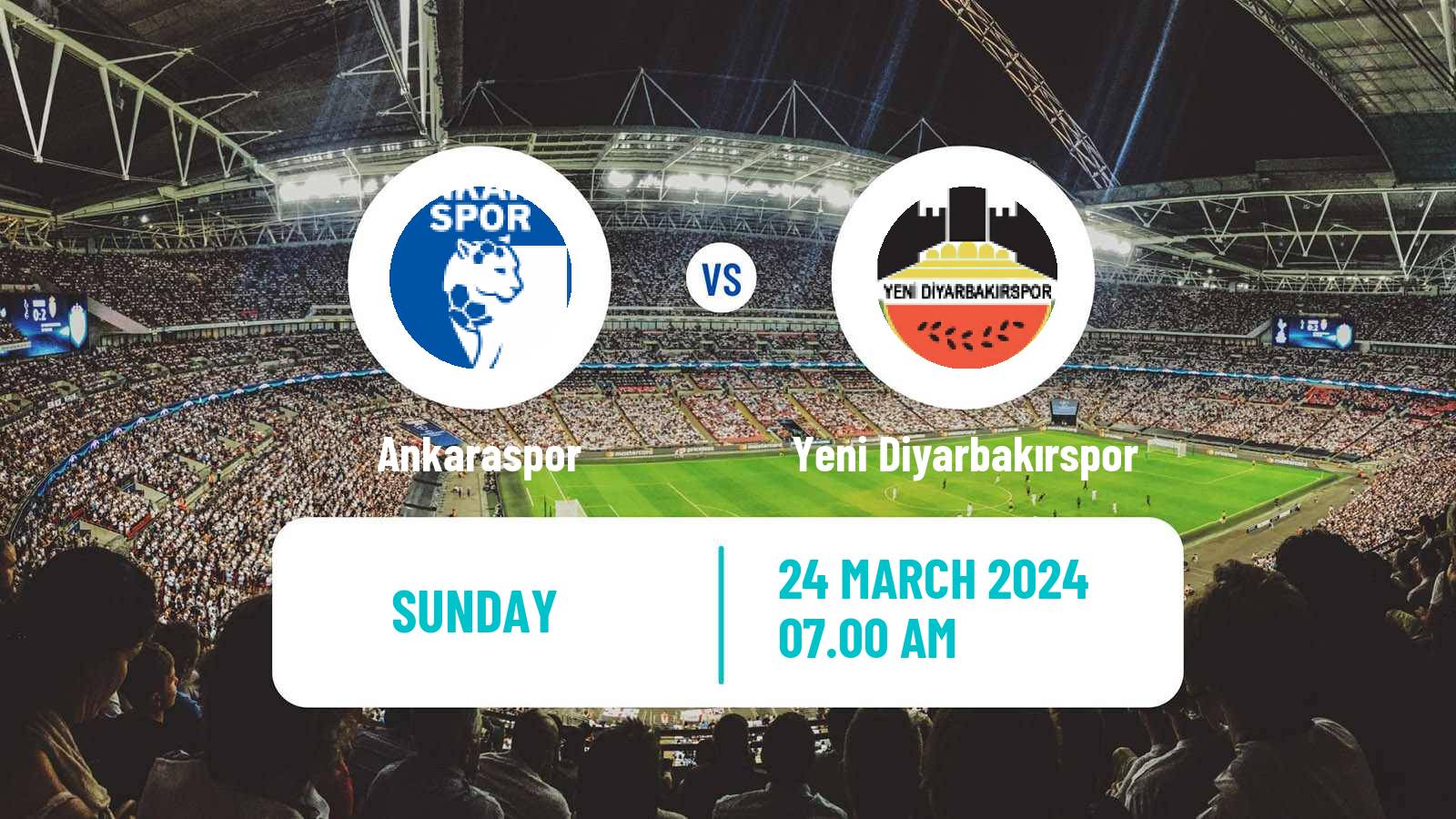 Soccer Turkish Second League White Group Ankaraspor - Yeni Diyarbakırspor