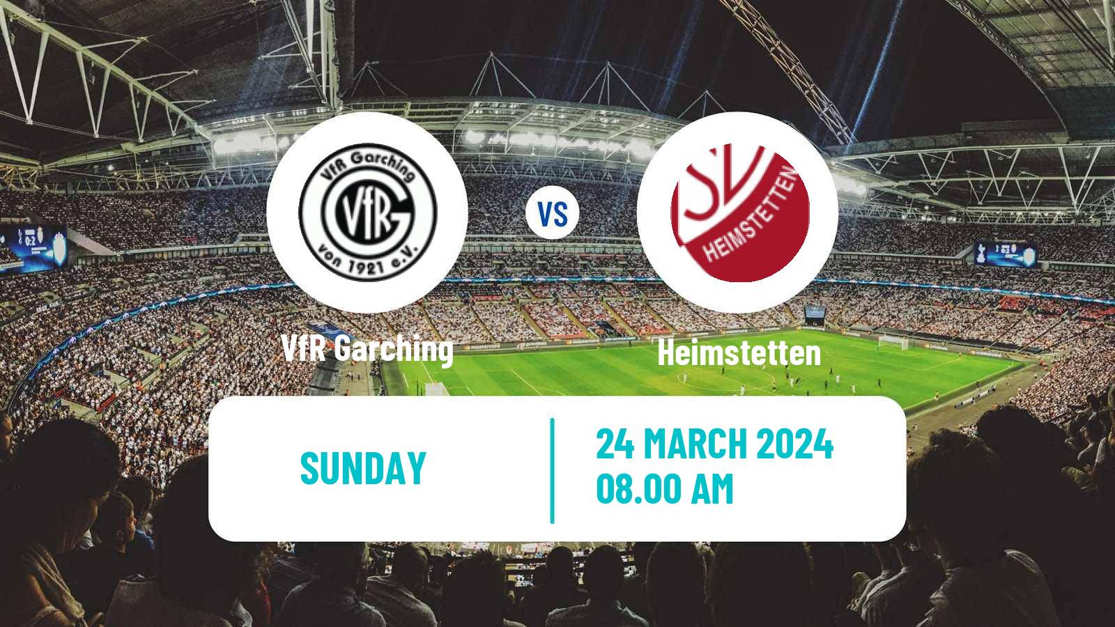 Soccer German Oberliga Bayern Süd Garching - Heimstetten