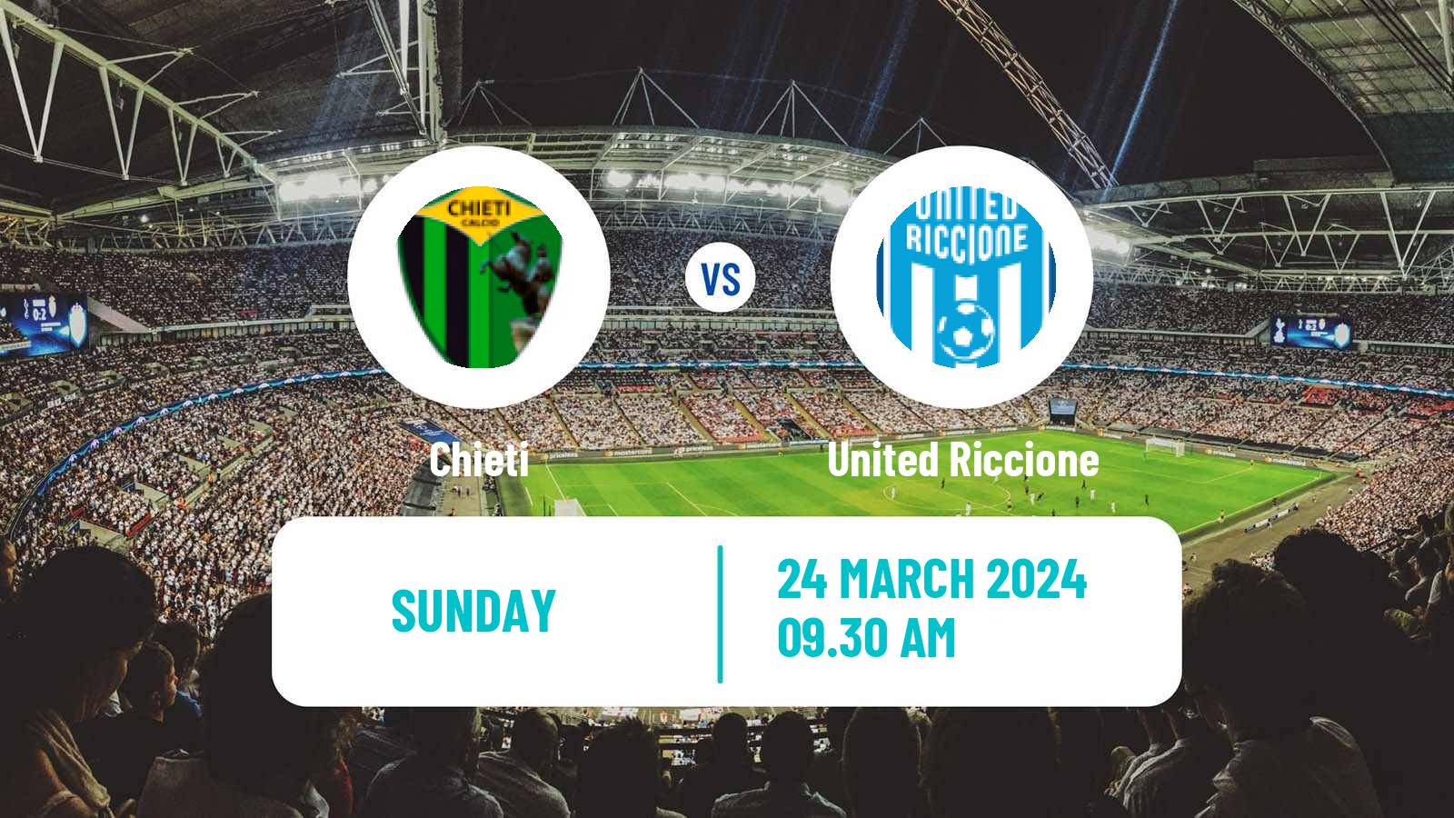 Soccer Italian Serie D - Group F Chieti - United Riccione
