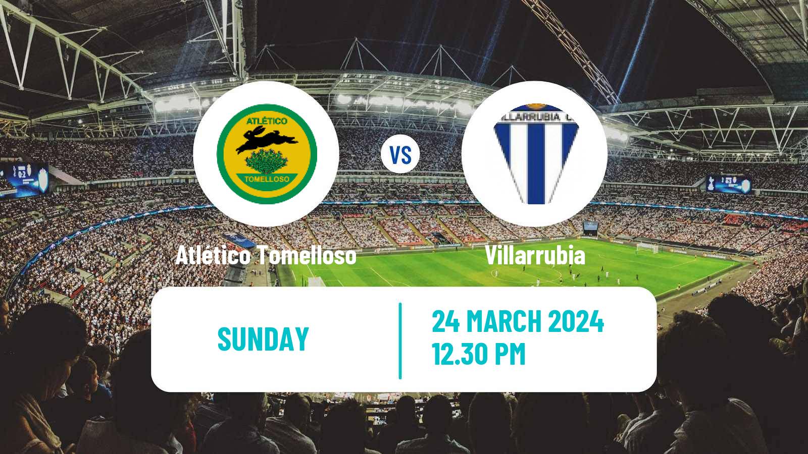 Soccer Spanish Tercera RFEF - Group 18 Atlético Tomelloso - Villarrubia