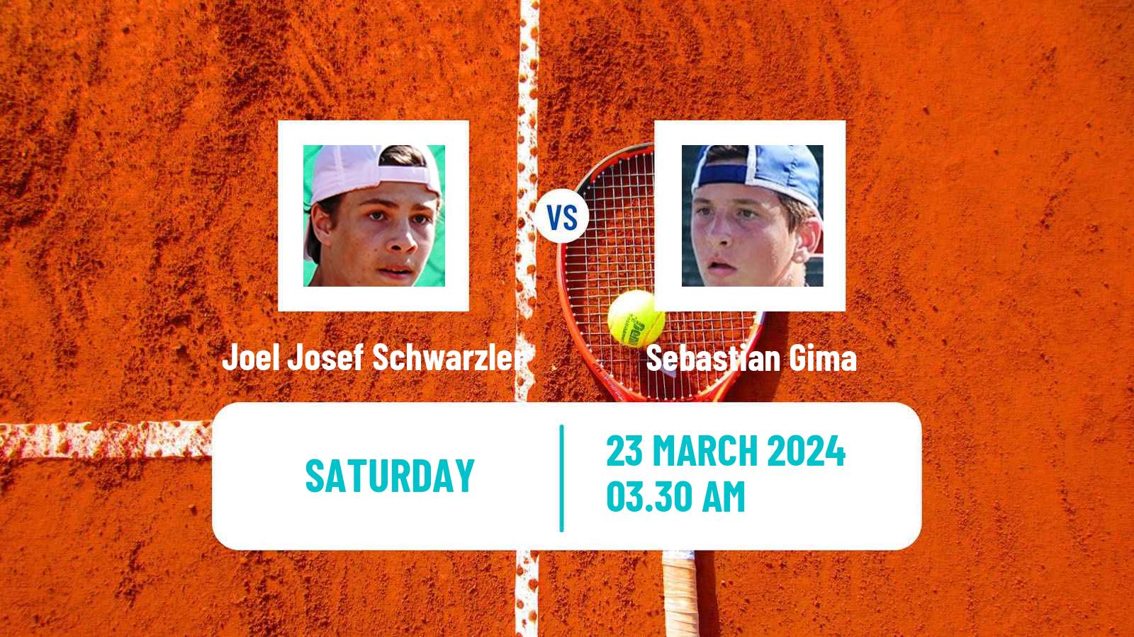 Tennis ITF M15 Antalya 7 Men Joel Josef Schwarzler - Sebastian Gima