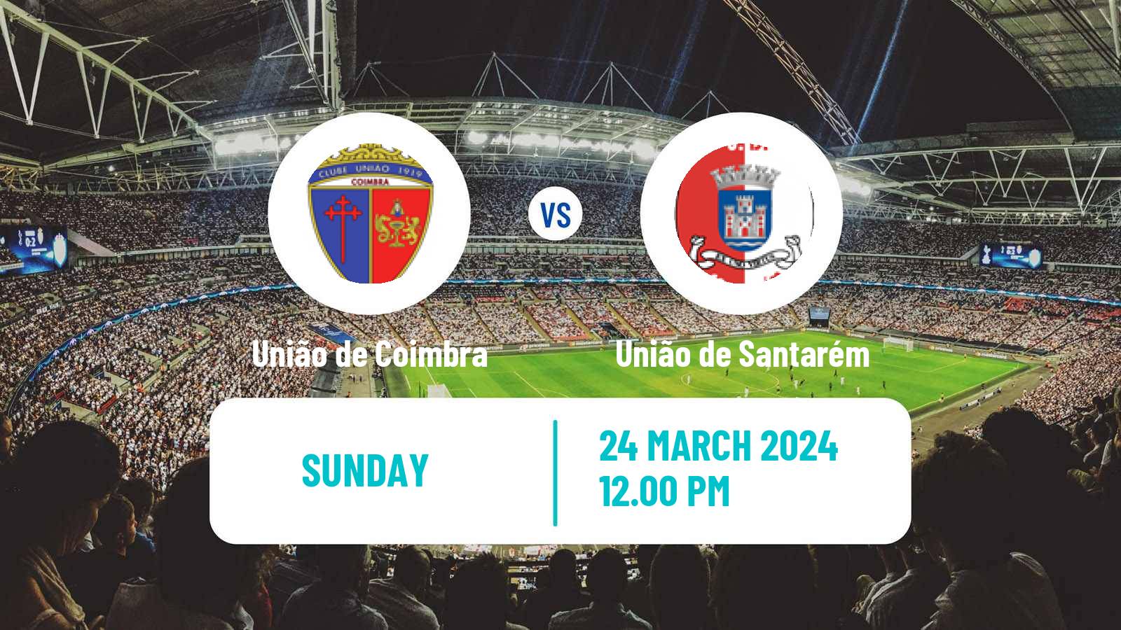 Soccer Campeonato de Portugal - Group C União de Coimbra - União de Santarém