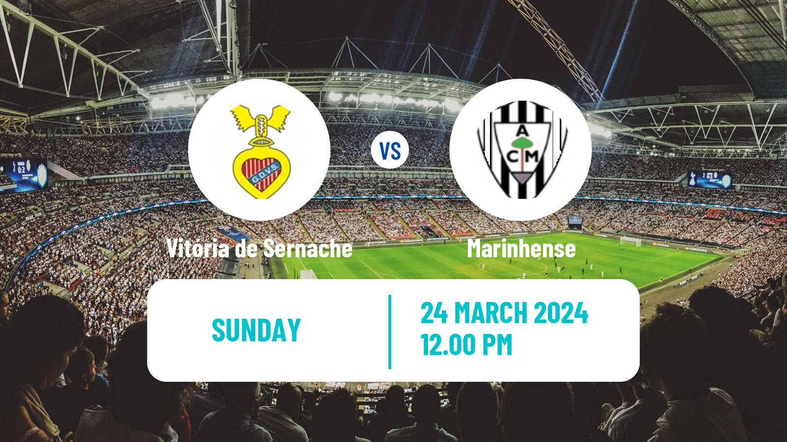 Soccer Campeonato de Portugal - Group C Vitória de Sernache - Marinhense
