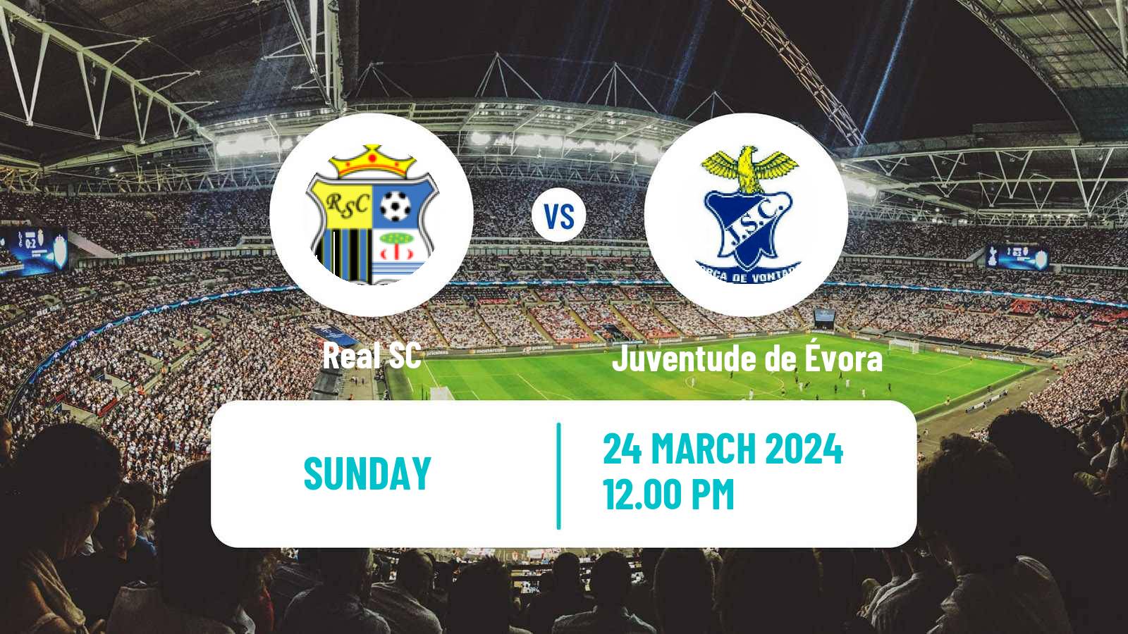 Soccer Campeonato de Portugal - Group D Real SC - Juventude de Évora