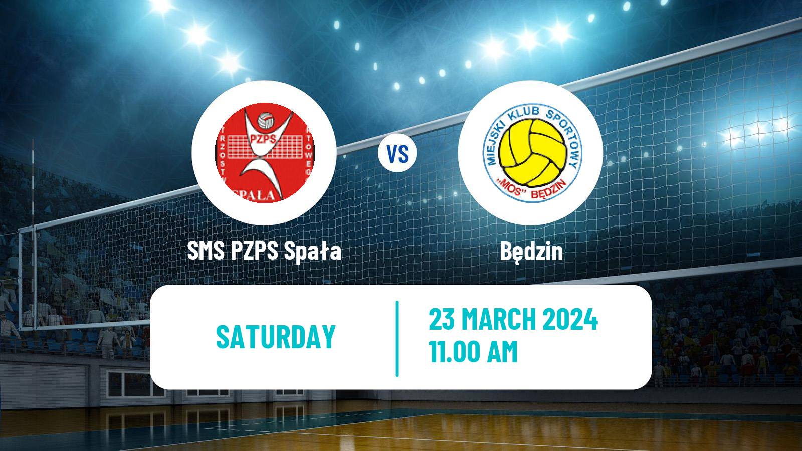 Volleyball Polish I Liga Volleyball SMS PZPS Spała - Będzin