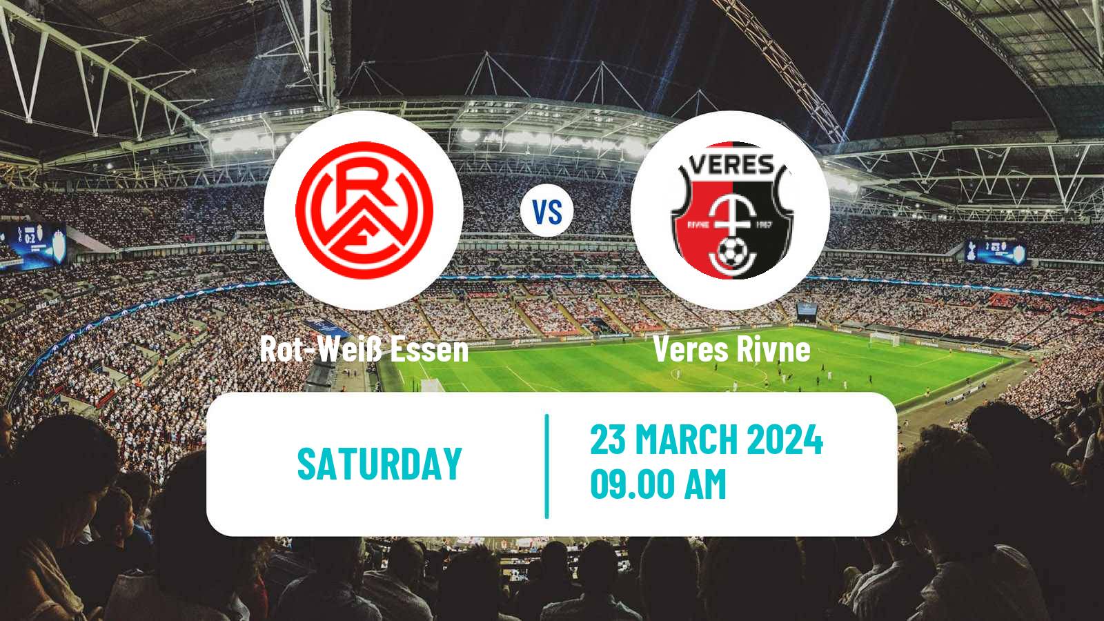 Soccer Club Friendly Rot-Weiß Essen - Veres Rivne