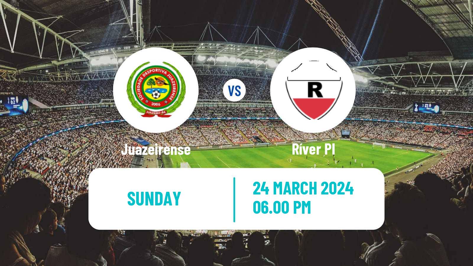 Soccer Brazilian Copa do Nordeste Juazeirense - Ríver PI