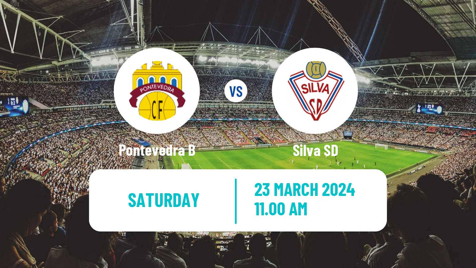 Soccer Spanish Tercera RFEF - Group 1 Pontevedra B - Silva SD