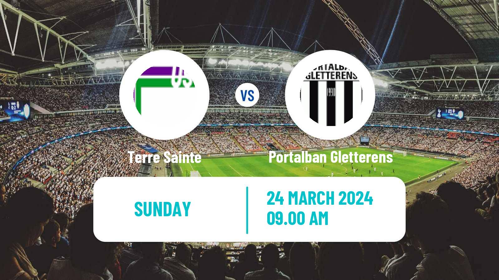Soccer Swiss 1 Liga Classic Group 1 Terre Sainte - Portalban Gletterens