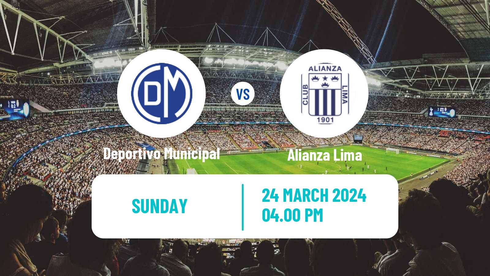 Soccer Peruvian Liga Women Deportivo Municipal - Alianza Lima
