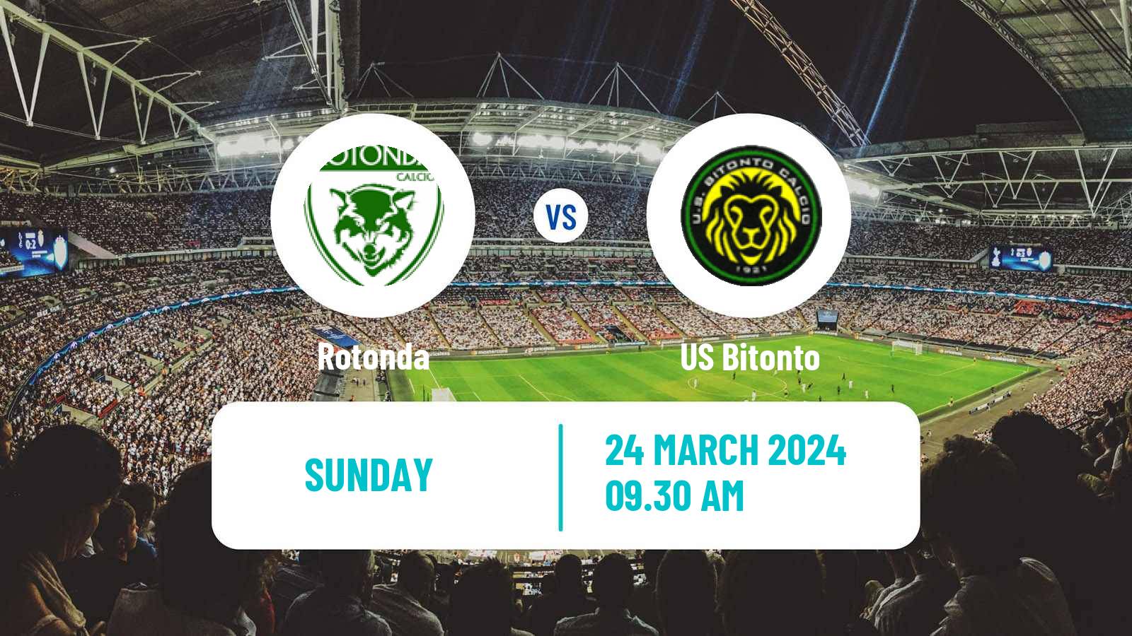 Soccer Italian Serie D - Group H Rotonda - Bitonto