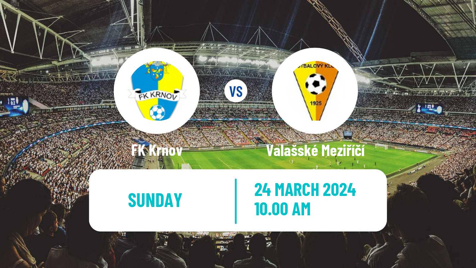 Soccer Czech Division F Krnov - Valašské Meziříčí