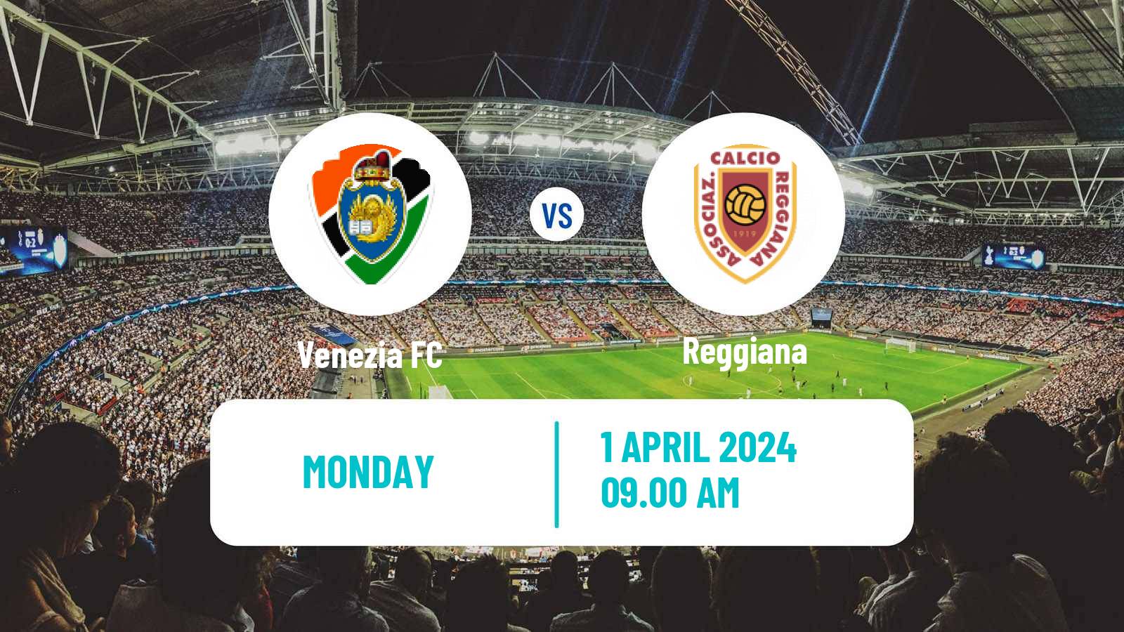 Soccer Italian Serie B Venezia - Reggiana