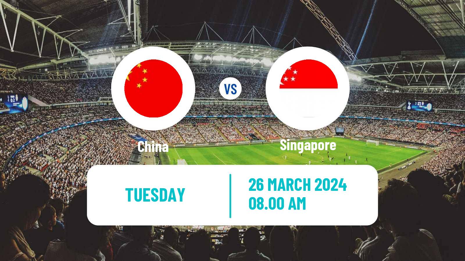 Soccer FIFA World Cup China - Singapore