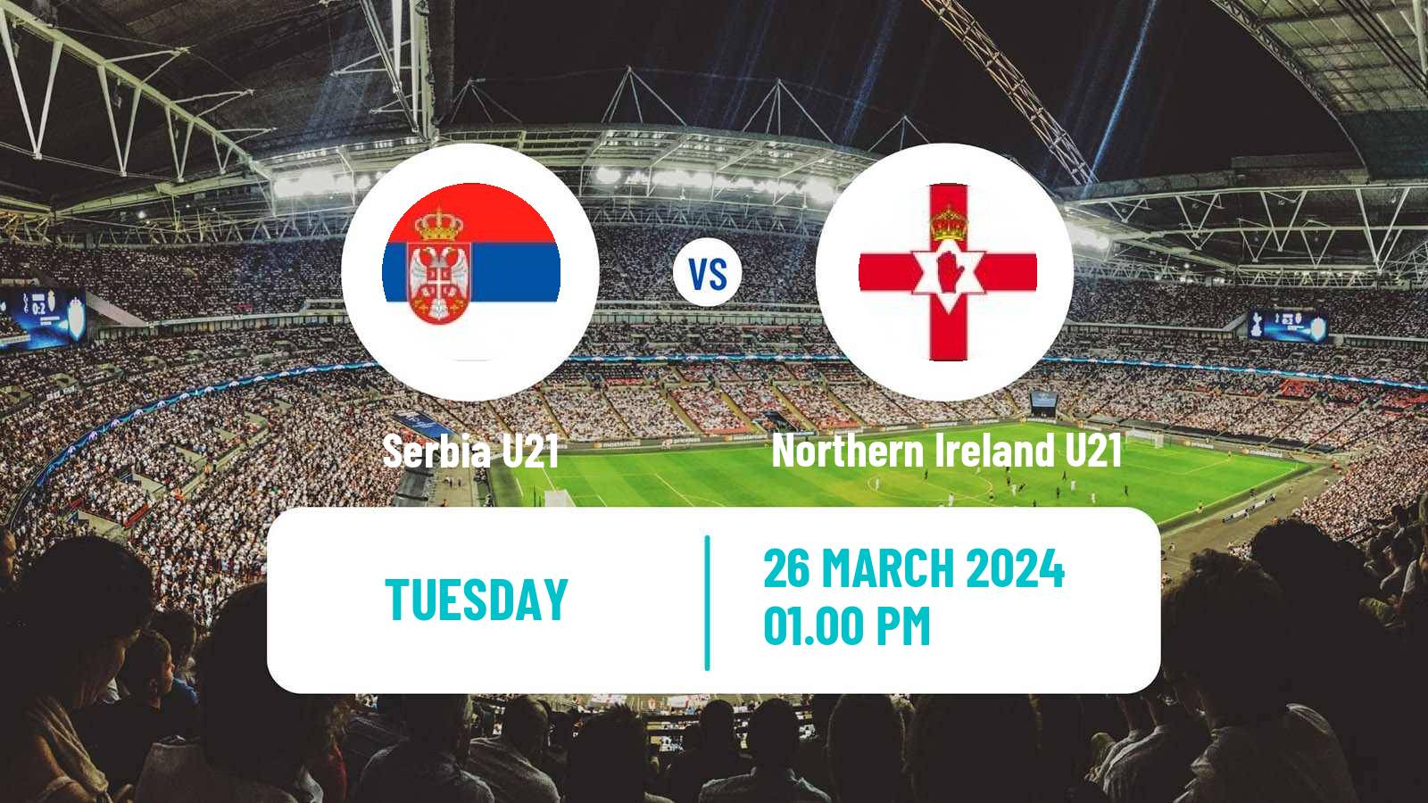 Soccer UEFA Euro U21 Serbia U21 - Northern Ireland U21