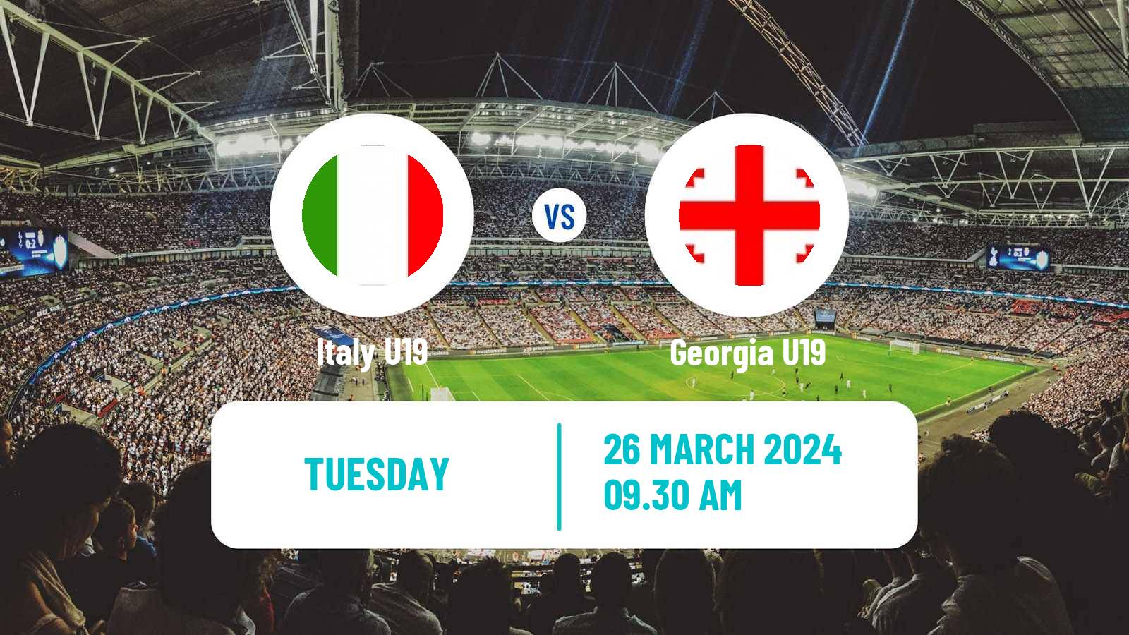 Soccer UEFA Euro U19 Italy U19 - Georgia U19