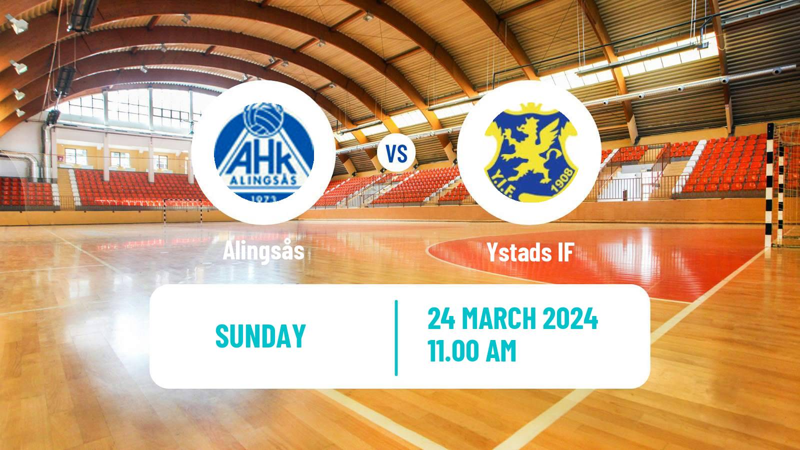 Handball Swedish Allsvenskan Handball Women Alingsås - Ystads IF