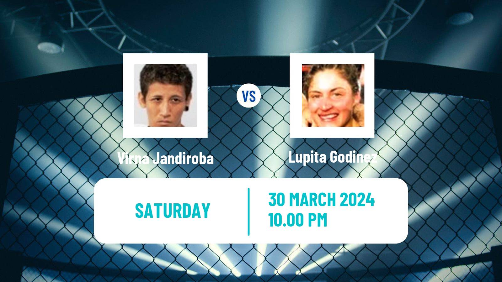 MMA Strawweight UFC Women Virna Jandiroba - Lupita Godinez