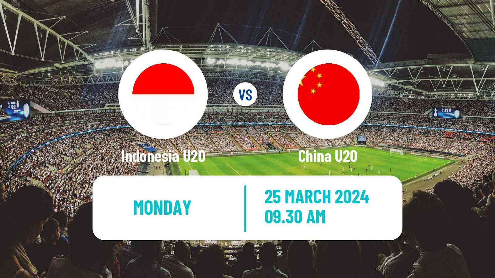 Soccer Friendly Indonesia U20 - China U20